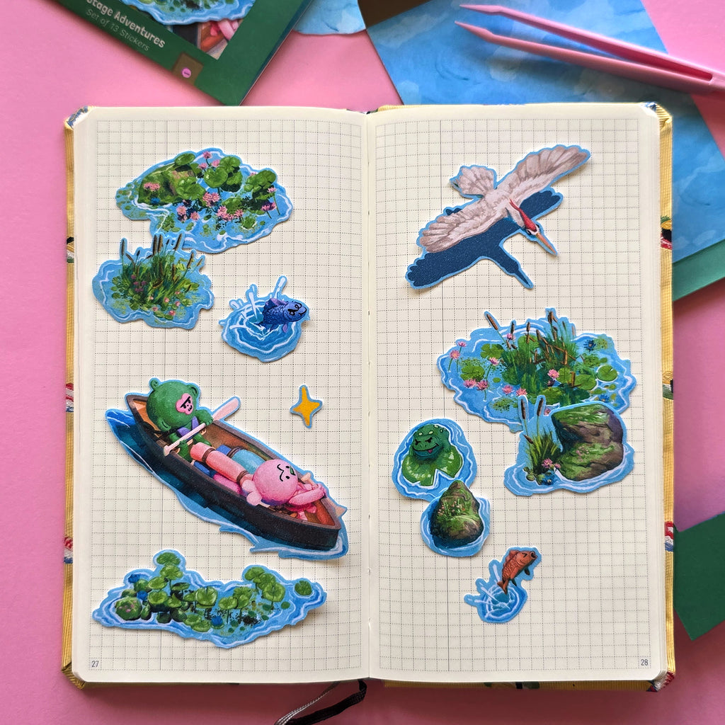 Portage Adventures Fun-Stickers Set