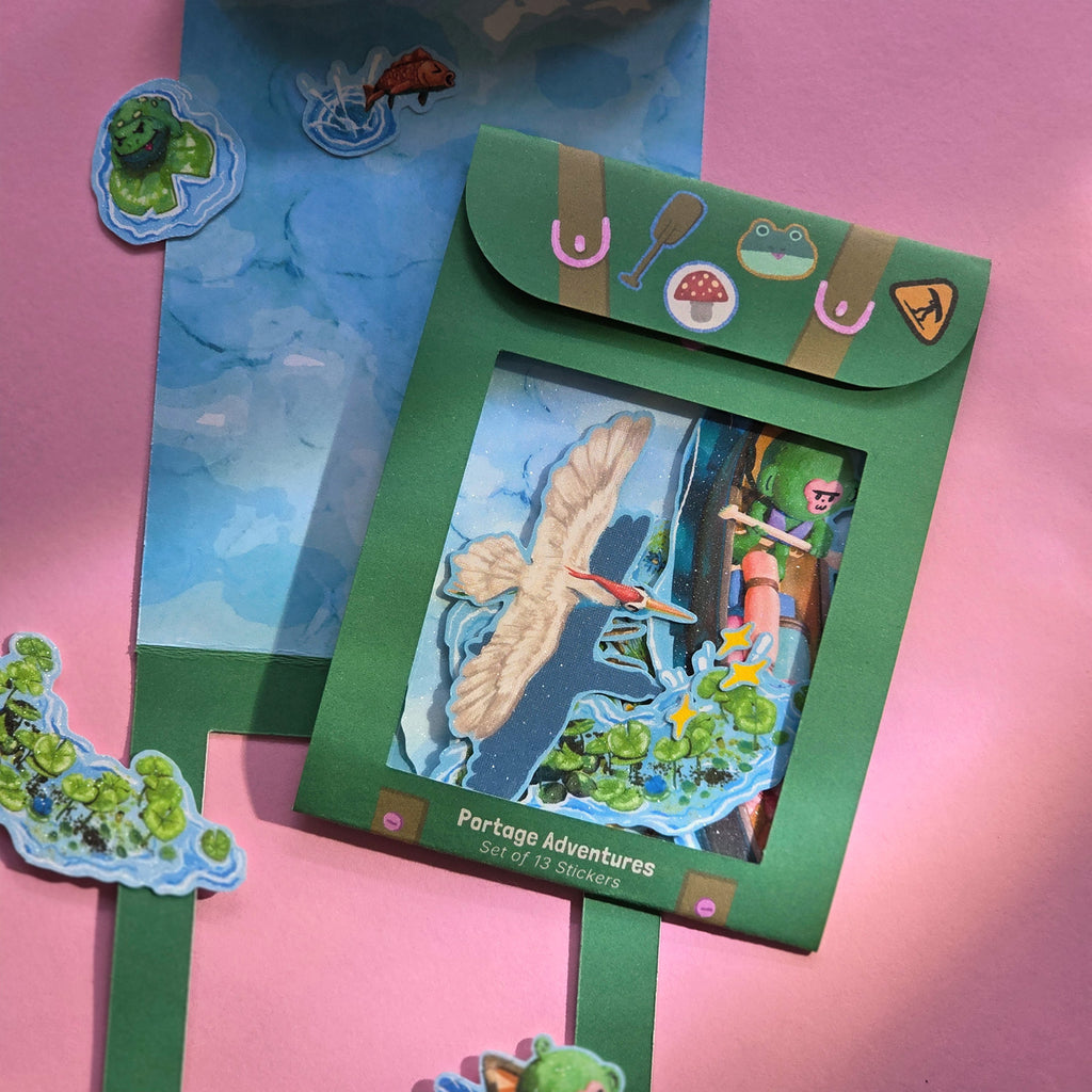 Portage Adventures Fun-Stickers Set