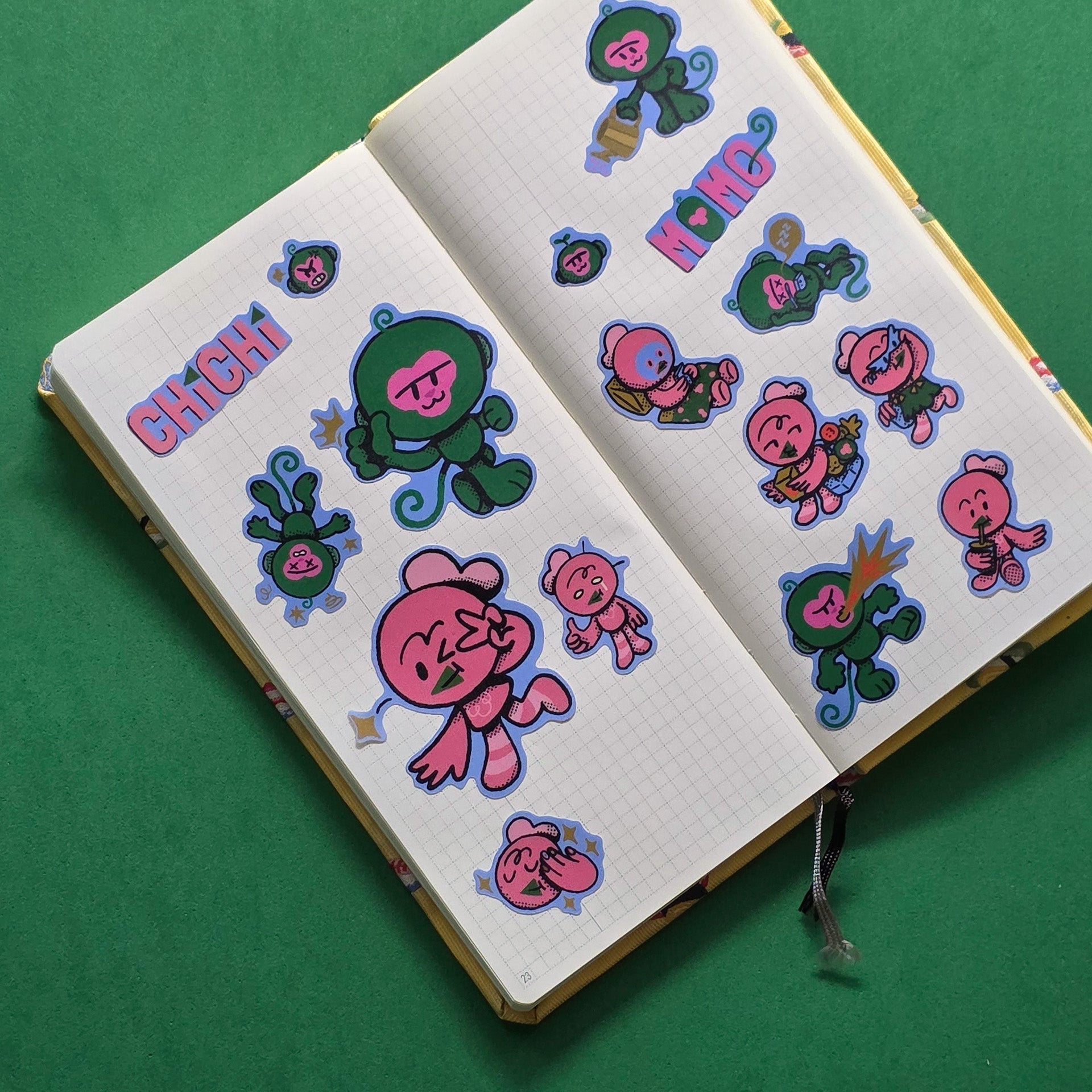 Chichi Character Sticker Sheet