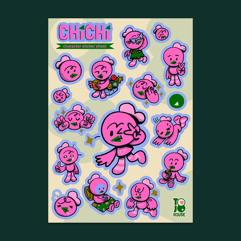 Chichi Character Sticker Sheet