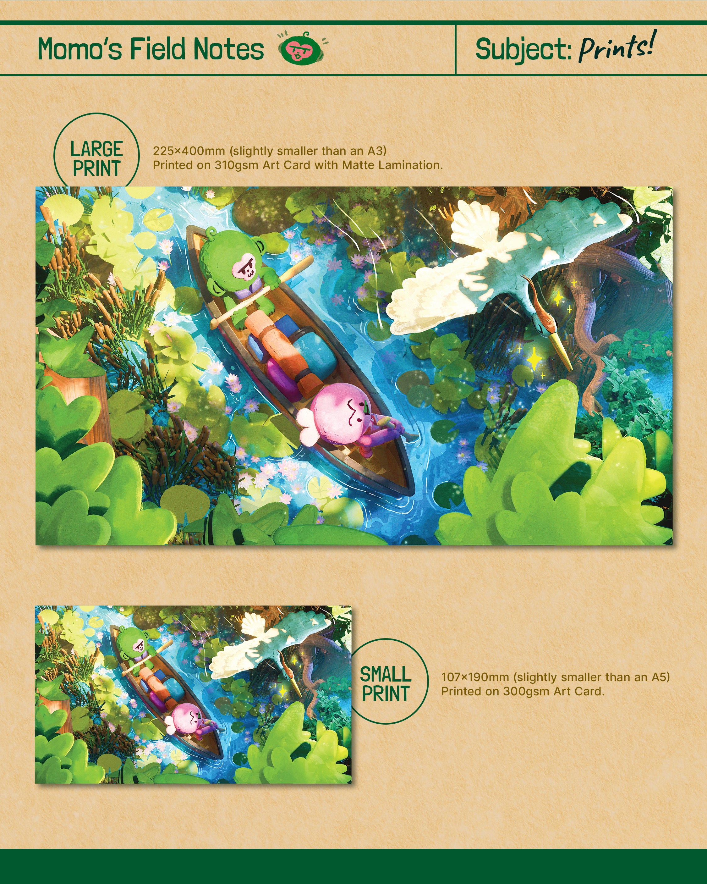 Portage Adventure Print (Large & Small)