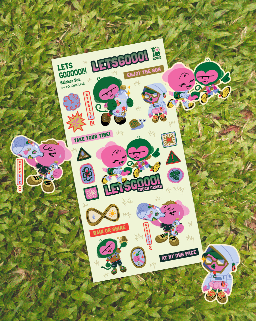 LETSGOOO!! Sticker Sheet