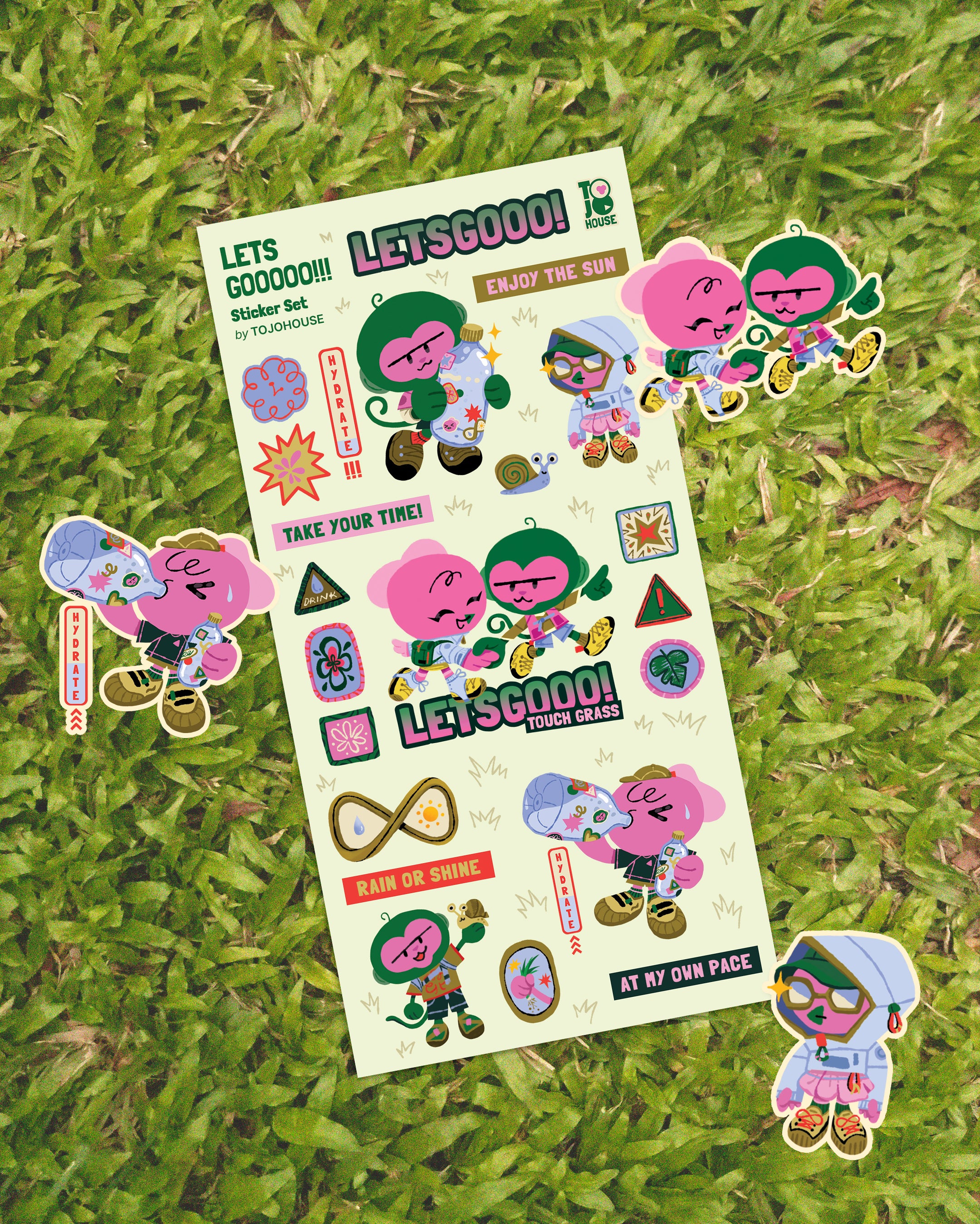 LETSGOOO!! Sticker Sheet